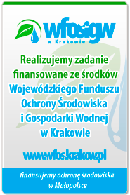 Realizujemy zadania finansowane ze środków WFOŚiGW w Krakowie - link do strony Funduszu